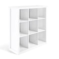 thumbnail image 1 of Trent Home Bibliothèque et Unité Transitionnelles en Bois à 9 Cubes, Blanc, 1 of 16