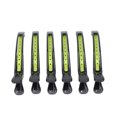 thumbnail image 2 of 6pcs Professional Hair Clip Set, High Performance Spring, No Deformation for Hair Styling, Haircut, Makeup, Facial, 2 of 8