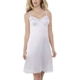 thumbnail image 1 of Vanity Fair Womens Rosette Lace Trim V-Neck Full Slip 10103, 1 of 6