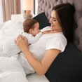 thumbnail image 2 of Unique Bargains Brushed Microfiber Pillowcase Body Pillow Pillowcase 1pc, 2 of 9