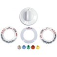 thumbnail image 1 of Range Kleen 8131 White Electric Range & Oven Knob, 1 of 3