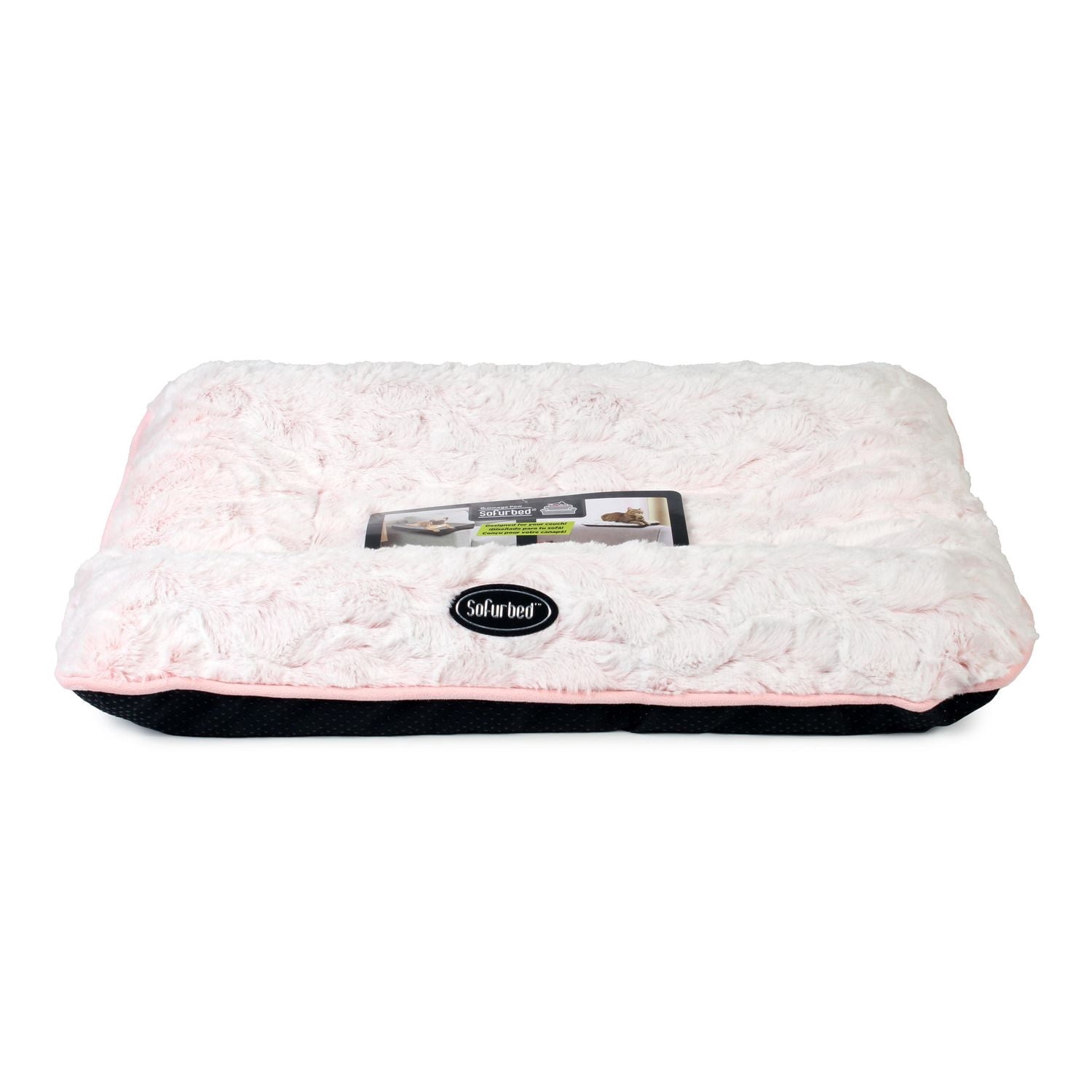 Omega Paw Sofur Bed Cloud Large Pink Cat and Dog Bed