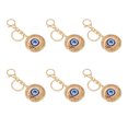 thumbnail image 2 of Cute Keychain, Multipurpose 6pcs Exquisite Big Eyes Keychain  For Handbag, 2 of 8