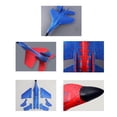 thumbnail image 4 of thinsony Glider Airplane Toys Throwing Sports Game Toy EPP Foam Airplane for Kids Red, 4 of 9