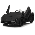thumbnail image 4 of KidsVIP 24V Lamborghini Sian 2-Seater Drifting Edition Ride-On Car W/ Drift Mode, Leather Seats, Music & Remote, 4 of 6