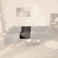 thumbnail image 1 of BIGSYY Siège Simple Confortable, Assise Confortable, Aucun Assemblage Requis, Gris, 1 of 5