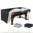 thumbnail image 1 of Housse de Table de Piscine 7/8/9 Pi pour Meubles, Housse de Pluie UV Argentée pour Table de Piscine, Housse Imperméable pour Table de Piscine, Table de Snooker, 1 of 5
