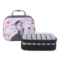 thumbnail image 1 of 70 Slots Diamond Storage Box with Bottles Cartoon Princess Printing Portable Storage Carry Bag with Zipper for Painting Accessories Tool Nail Art Rhinestones, 1 of 8