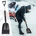 thumbnail image 1 of Dvkptbk Mounted Snow Shovel Winter Snow Removal Shovel with Detachable Installation Snow Shovel Set, Thickened and Enlarged Snow Removal Push Snow Shovel, Car Mounted Snow Shovel Kitchen Essentials, 1 of 9