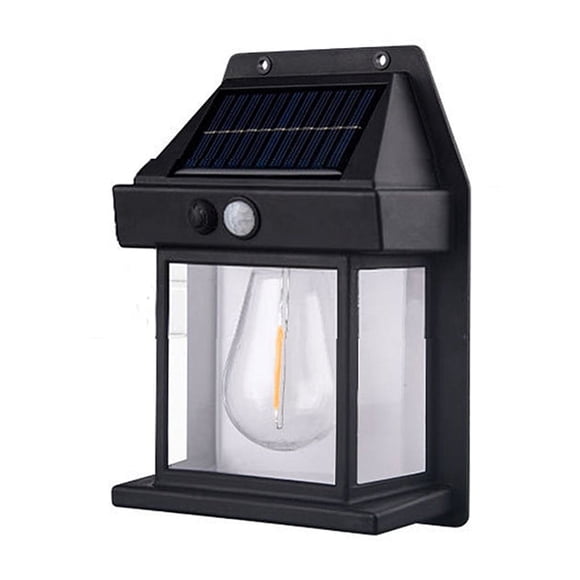 Meitianfacai Lampe Murale Suspendue à Capteur de Mouvement Solaire, Économie d'Énergie et Protection de l'Environnement, Induction Intelligente, Réglage Multi-Mode, Étanche et Durable