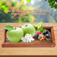 thumbnail image 4 of Greensen Rectangle Wooden Tea Tray Serving Table Plate Snacks Food Storage Dish for Hotel Home , Tea Serving Plate , Tea Tray, 4 of 8