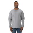 thumbnail image 1 of Jerzees T-Shirt à Manches Longues pour Hommes DRI-POWER Active, TG, Gris Chiné, 1 of 2