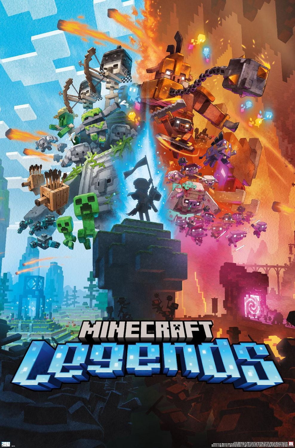 Minecraft: Legends - Key Art Wall Poster