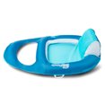 thumbnail image 3 of SwimWays Spring Float Recliner - Swim Lounger for Pool or Lake - Dark Blue/Light Blue, 3 of 7