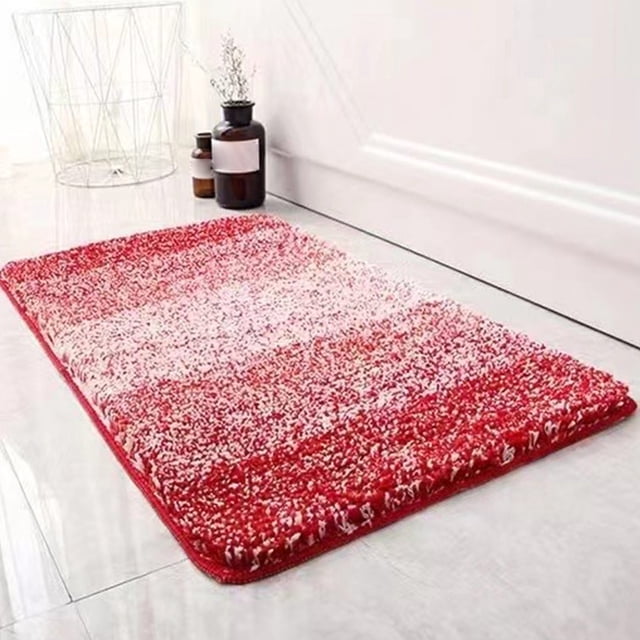 Fwttom Tapis de Porte Intérieur Antidérapant Absorbant, Tapis d'Entrée Attrapeur Lavable, Tapis de Sol Intérieur Robuste et Doux, Paillassons d'Entrée pour Vestibule