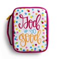 thumbnail image 1 of DaySpring - God is So Good - Confetti Canvas Bible Cover, 1 of 4