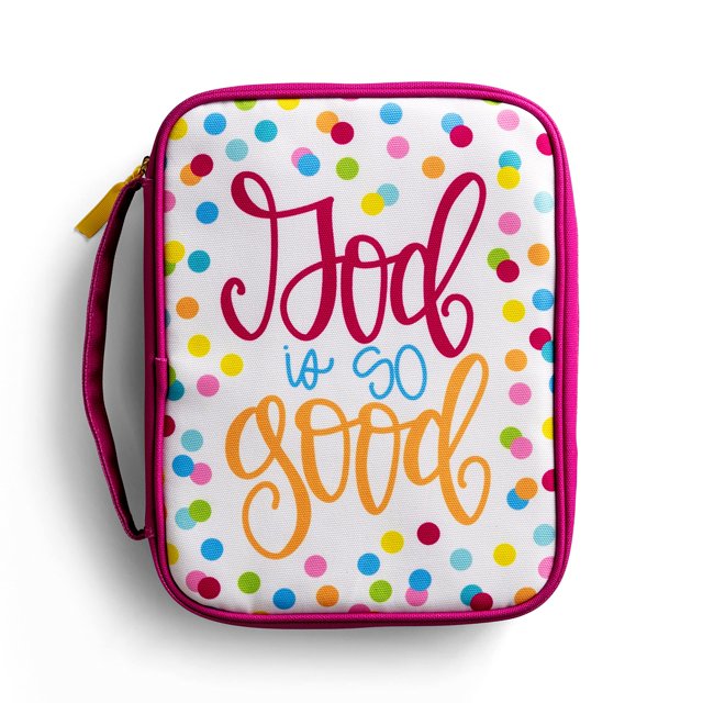 DaySpring - God is So Good - Confetti Canvas Bible Cover