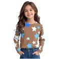 thumbnail image 4 of Posijego T-Shirts Graphiques à Manches Longues pour Tout-Petits Garçons Filles, Mignons, Col Ras du Cou, T-Shirts Basiques, Hauts, Chandail de Printemps pour Enfants, 4 of 6