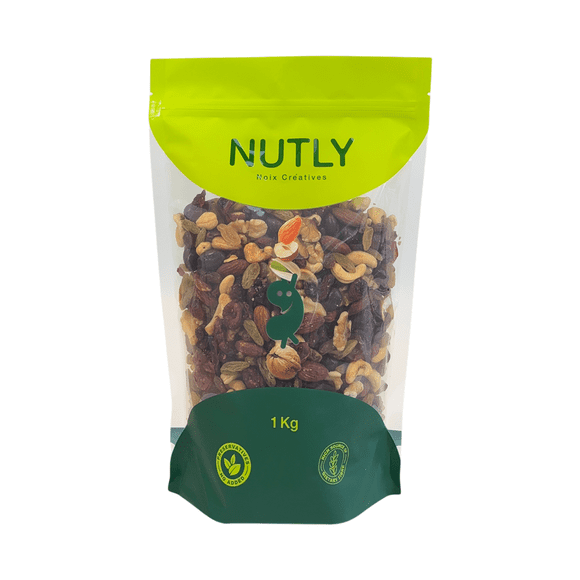 Chocoberry Mixed Nuts 1 kg – Cranberry, Dark Chocolate Cranberries, Almonds, Walnuts, Raisins & Cashews – Kosher Snack Mix