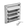 thumbnail image 1 of veasfak Dryer Vent Cover Air Cover Rainproof Windproof Sturdy Multifunction Professional 10cm, 1 of 9