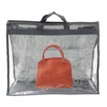 thumbnail image 5 of Unique Bargains Handbag Dust Bags, L Size PVC Dustproof Transparent Purse Protector, Gray, 5 of 5