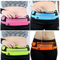 thumbnail image 3 of Sports Waist Bag Adjustable Reflective Stripe Design Waist Pack Pouch For Camping Hiking Cycling Running, 3 of 9