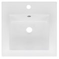 thumbnail image 2 of American Imaginations 16.5-in. W 1 Hole Ceramic Top Set In White Color - Overflow Drain Incl. AI-29800, 2 of 9