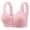 Hot Pink, variant on Womens Casual Bra Underwear - Adjustable Straps, Breathable Nylon, No Steel Ring - BC Cup, 36-44 Sizes