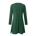 thumbnail image 4 of CEHVOM Robe à Enfiler à Manches Longues à Col Rond Décontractée pour Femmes, Imprimé de Noël Aguichant, Mode, Solde, 4 of 4