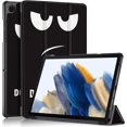thumbnail image 1 of KOMI Slim case pour Galaxy Tab A9+ A9 Plus (Modèle 2023: Sm-X210/x215/x216) Étui Intelligent en Cuir à Rabat 3 Volets Fonction Support étui Arrière Rigide en PC, 1 of 5