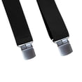 thumbnail image 4 of Bretelles pour Hommes, Bretelles à Clipser avec Bretelles Élastiques Réglables au Dos en X, Bretelles Métalliques Robustes de Mode pour Tenue Décontractée, Fête, Boîte de Nuit, 4 of 7