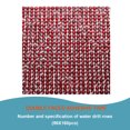 thumbnail image 4 of tredstone Crystal Rhinestone Ribbon Clothing Accessories Sticker Convenient Using Present Decoration Sheet with Shine Appearance Exquisite dark red 6 double side tape, 4 of 6