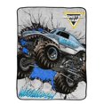thumbnail image 1 of Monster Jam Silk Touch Kids Fleece Throw, 100% Polyester, 1 of 8