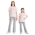 thumbnail image 3 of Pantalon évasé à ceinture repliable George pour filles, 3 of 6