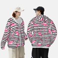 thumbnail image 4 of Lsque Flamingos Pattern UPF 50+ Lightweight Sun Protection Men's Women's Long Sleeve Shirt, Hoodie Performance -XX-Large, 4 of 7