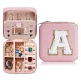 thumbnail image 1 of TopLLC Storage Bins 26 Letters Earring Jewelry Display Storage Box Case Organizer Flannel Tray Holder Gift Storage Bags, 1 of 5