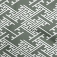thumbnail image 1 of oneOone Cotton Poplin Olive Green Fabric Geometric Craft Projects Decor Fabric Printed By The Yard 42 Inch Wide, 1 of 4