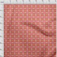 thumbnail image 4 of oneOone Velvet Rust Brown Fabric Floral Diy Clothing Quilting Fabric Print Fabric By Yard 58 Inch Wide, 4 of 4