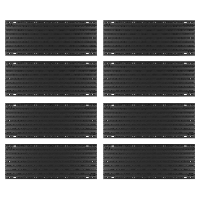 Caliber LowPro Grip Glisse Protection de Surface, Large, Ensemble Unique, 8pc
