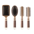 thumbnail image 3 of Oval Comb, Gasbag Hair Comb Protect Scalp Enhanced Resilience Household  For Styling, 3 of 8