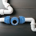 thumbnail image 1 of Water Pipe Connector, Tee Fitting, No Scaling For Kitchen Balcony Hotel Bathroom Garden, 1 of 8