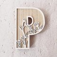 thumbnail image 1 of 5 Inch Wooden Letters for Wall Decoration – for 's Room Craft Projects Name Signs Weddings and Home, 1 of 6