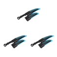 thumbnail image 4 of Decodeary 2x Garde-Boue d'Aile de Vélo Réglable et une Protection Fiable pour Vélo Adapté Bleu Clair 3Set, 4 of 6
