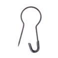 thumbnail image 3 of 200pcs Plastic Hanging Tags Iron Gourd Pin Set Waterproof PVC ID Holder for Office (100pcs Tag, 100pcs Pin, Black), 3 of 6