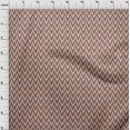 thumbnail image 3 of oneOone Viscose Chiffon Fabric Chevron Ikat Print Fabric By The Yard 42 Inch Wide, 3 of 4