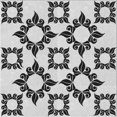 thumbnail image 1 of Ahgly Company Tapis d'Intérieur Lavable en Machine Carré Gris Platine, 5 Pieds Carré, 1 of 7