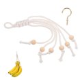 thumbnail image 3 of 2pcs Under Cabinet Banana Hangers Multi-use Fruit Hangers Kitchen Banana Hanging Rope, 3 of 8
