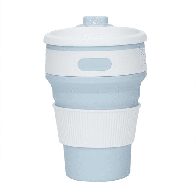 Tasse à Café Pliable, Tasse de Voyage Portable et Pliable, pour Voyage, Randonnée Plein Air