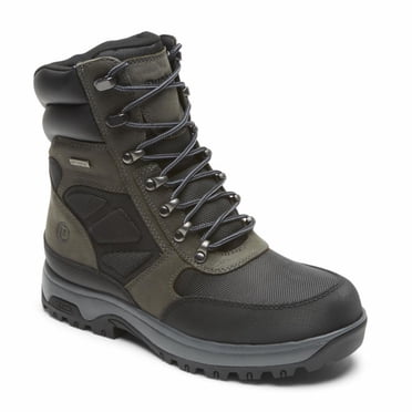 Dunham 8000 WORKS 8IN UBAL BLACK/CASTLEROCK SHORT BOOT