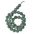 thumbnail image 2 of jifeng Jade Malais Vert Fabrication de Bijoux Perles Rondes en Vrac 15 Pouces 10mm, 2 of 9